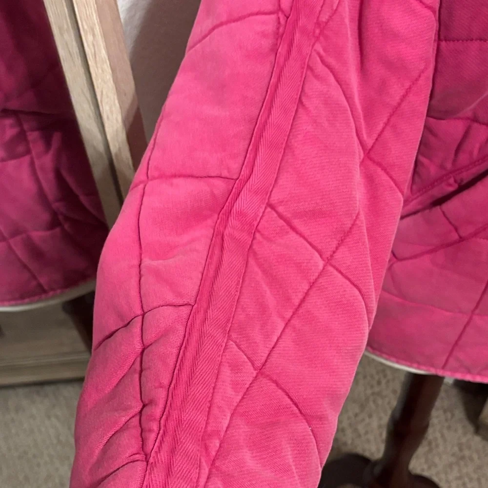 Free People Quilted Dolman Sleeve Jacket-Hot Pink-Size Medium RARE